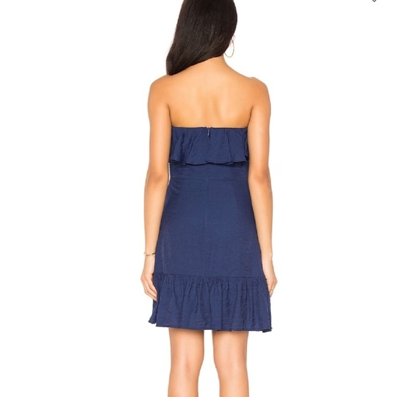 Line & Dot Revolve Louise Dress - NWOT - Midnight Blue - Size M - Picture 3 of 10